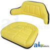 A & I Products Seat Cushion Set, Wrap Around, Yellow 21" x9" x19" A-W103YL